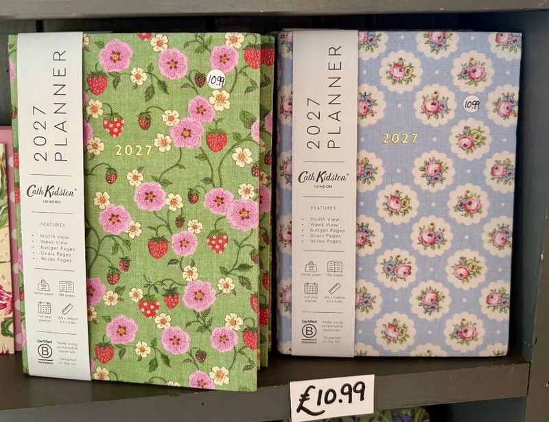 'Green/Strawberry' C.K. 2027 Diary
