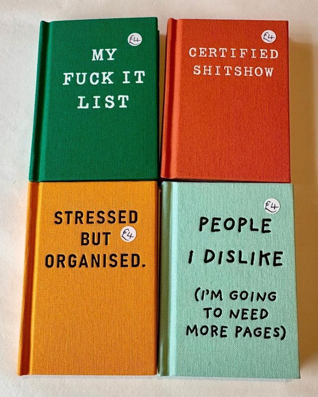 'My F**k It List' Mini Notebook