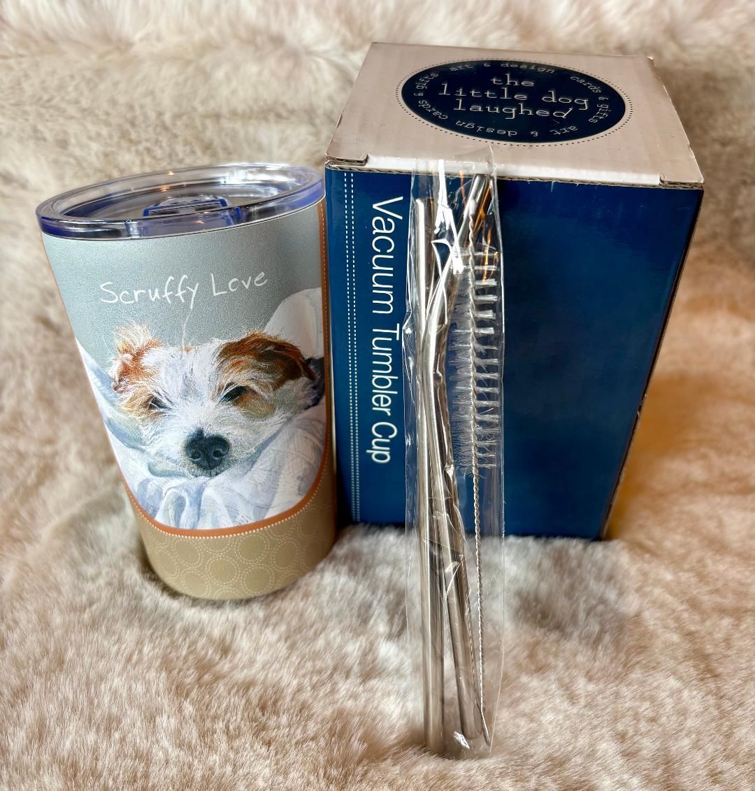 'Scruffy Love' Vacuum Tumbler