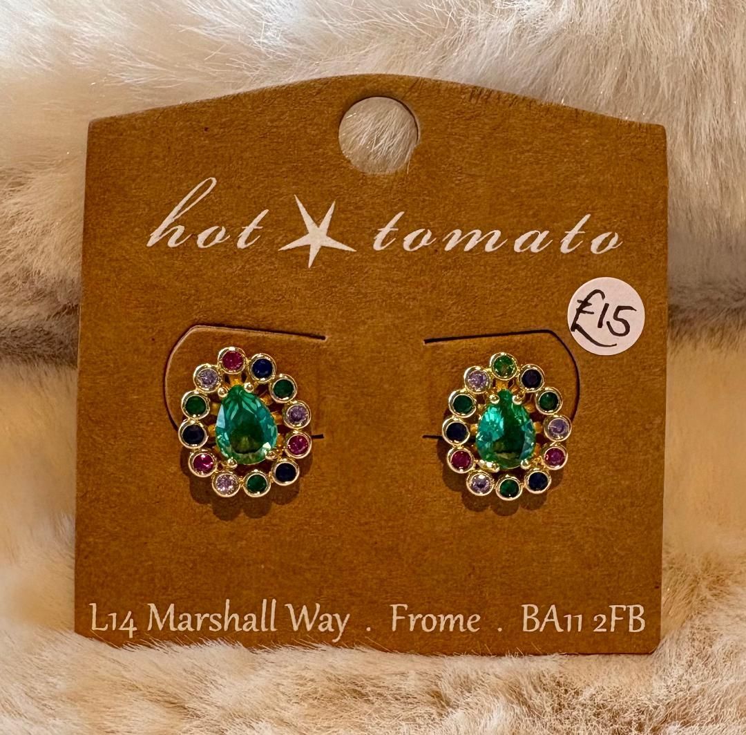 'Indian Princess' Stud Earrings