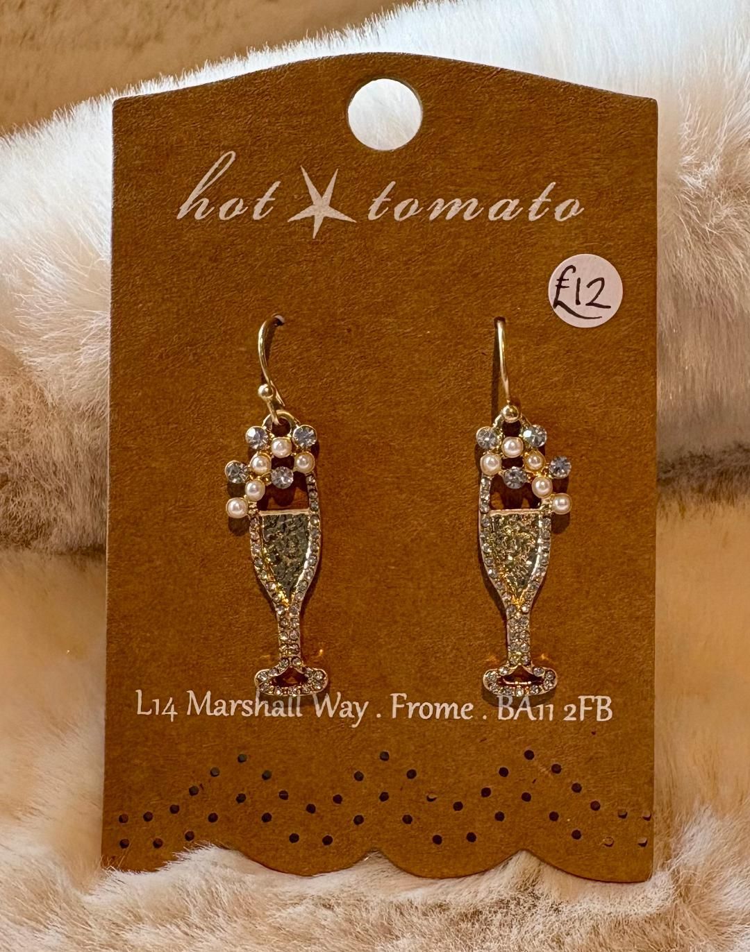 'Champagne Glory' Earrings