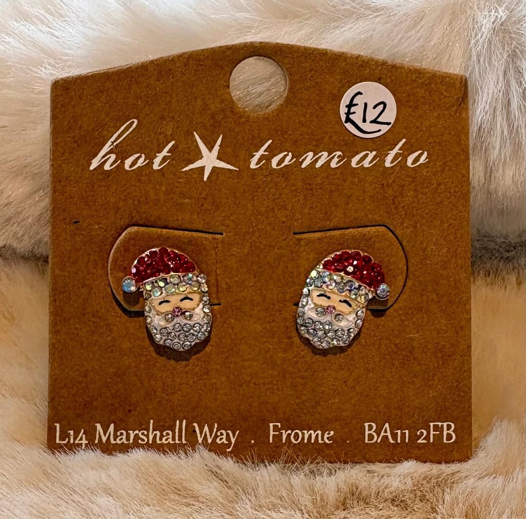 'Santa' Stud Earrings