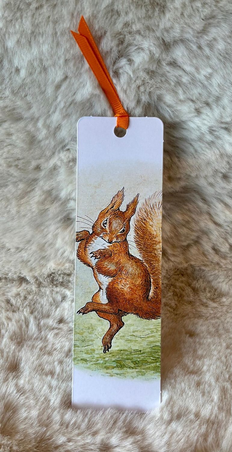 'Squirrel Nutkin' Bookmark