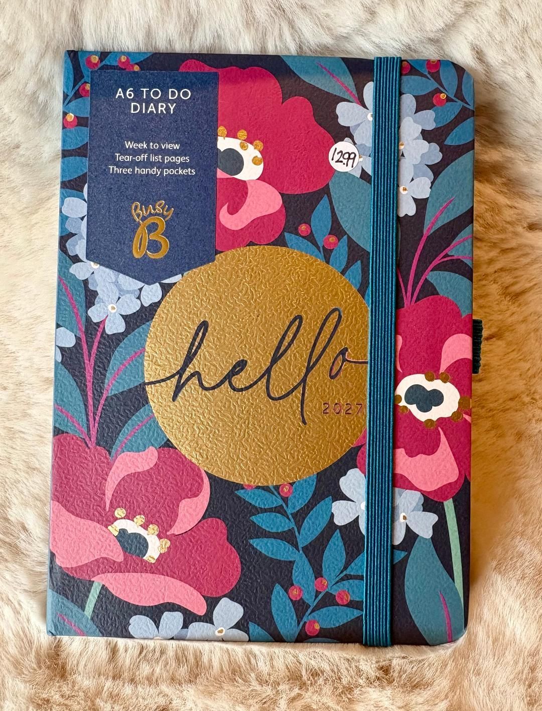 '2027 A6 To Do Diary' - Floral
