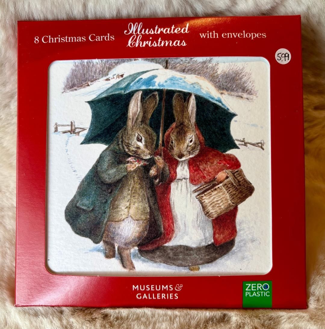'Under/Umbrella' Pk8 Xmas Cards