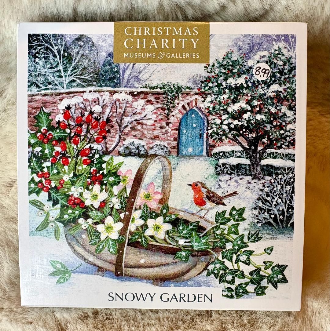 'Snowy Garden' Pk20 Xmas Cards