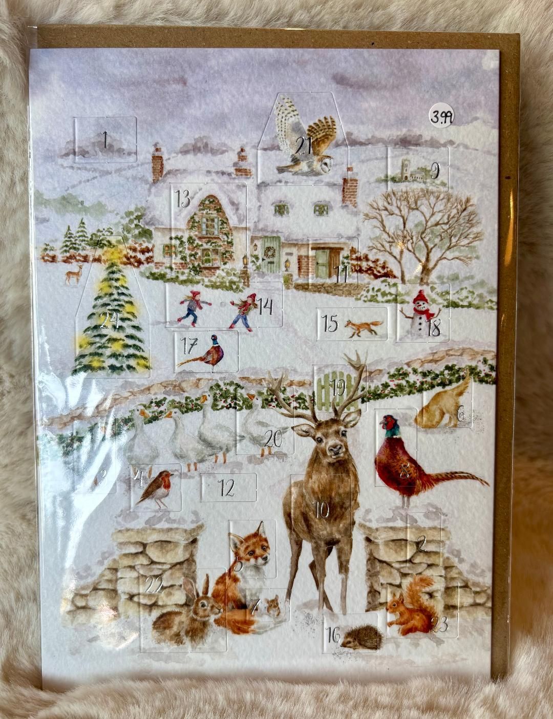 'Snow Place/Home' Advent Calendar Card
