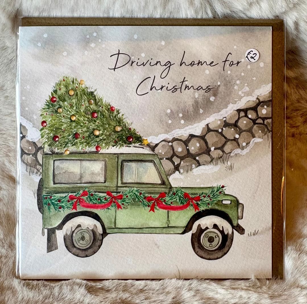 'Landrover' Card