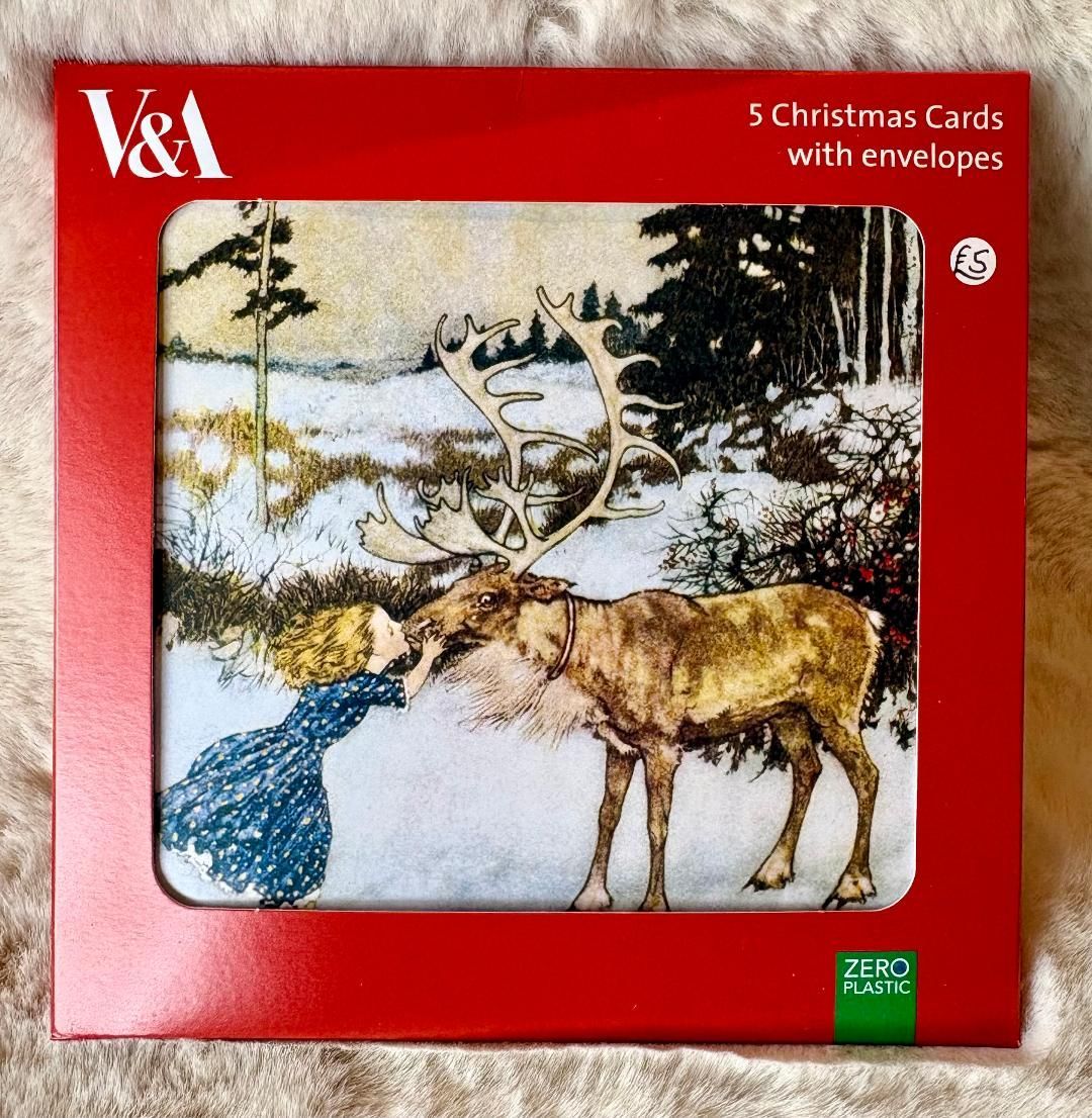 'Reindeer Love' Pk5 Xmas Cards