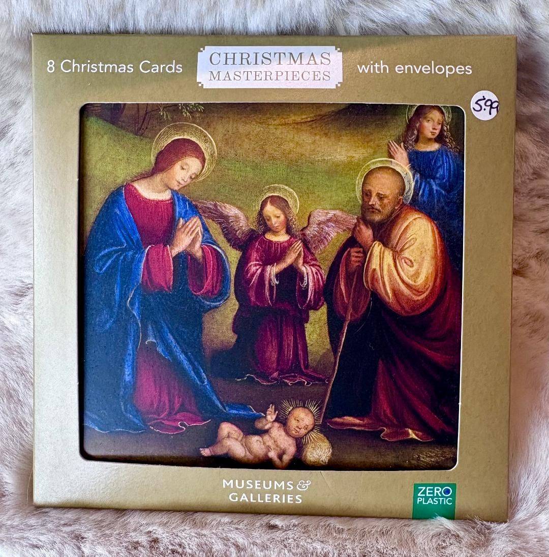 'Adoration/Child' Pk8 Xmas Cards