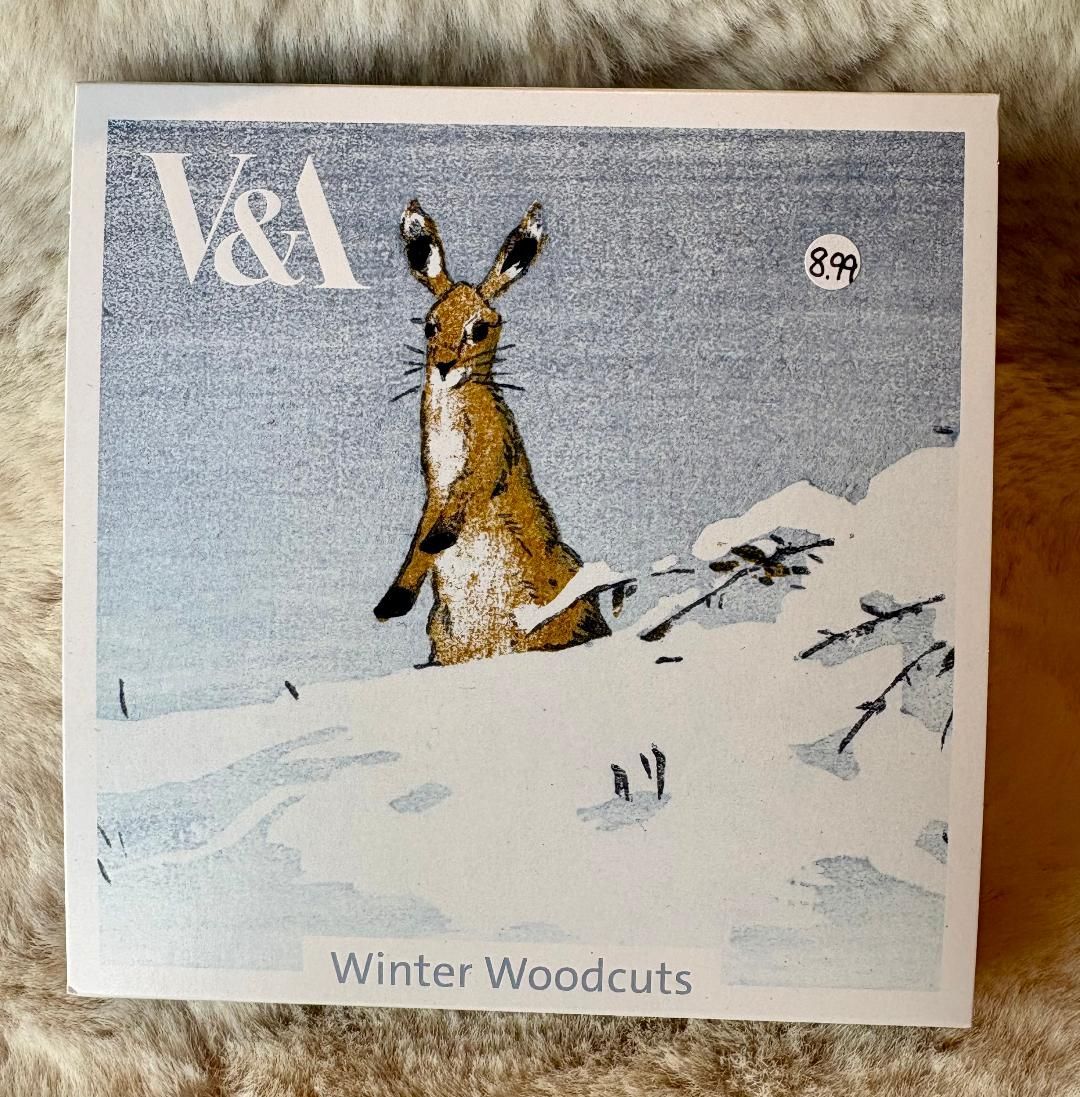 'Winter Woodcuts' Pk20 Xmas Cards