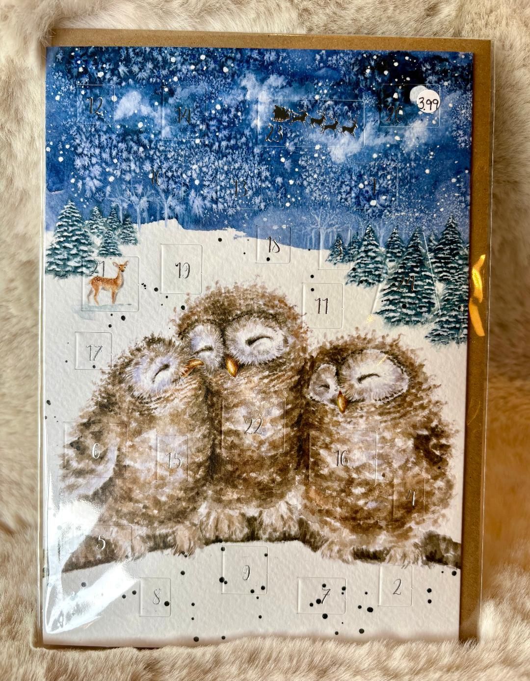'Three Wise Men' Advent Calendar Card