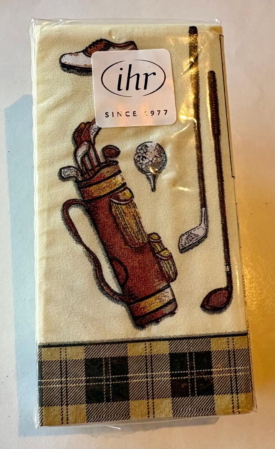 'Golf' Pocket Tissues