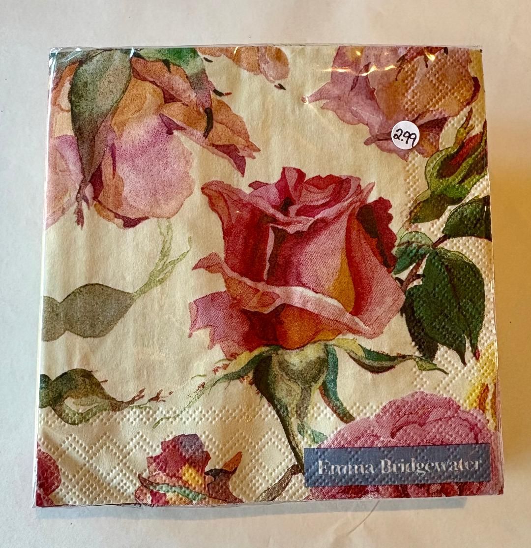 'Roses' Cocktail Napkins