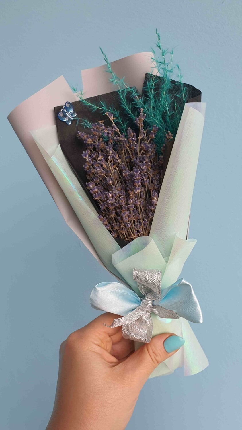 Bouquet Lavender compliment blue