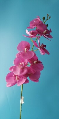 Орхидея лиловая фаленопсис искусственная