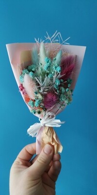 Dried flowers compliment bouquet # 3