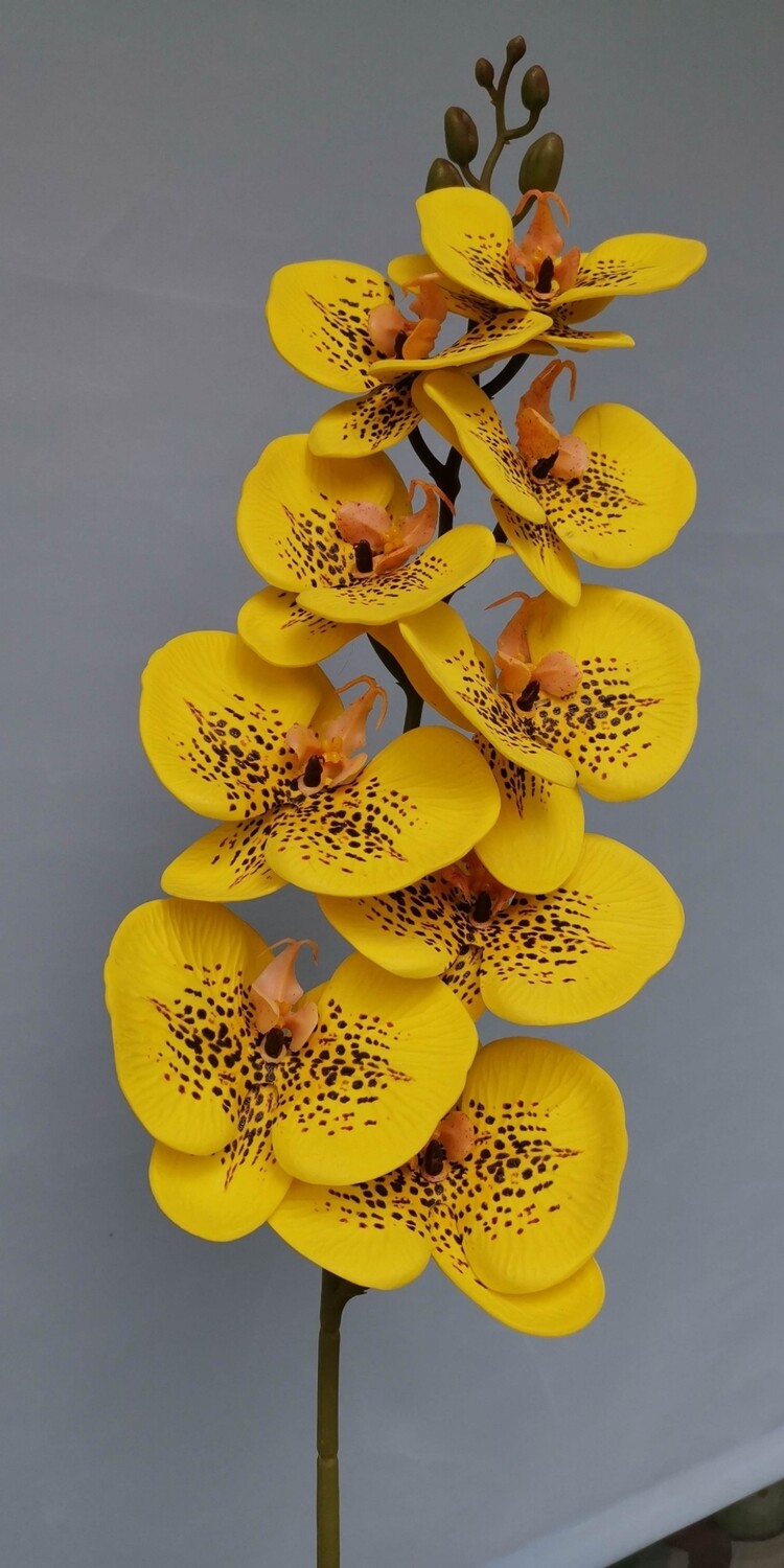 Орхидея желтая фаленопсис искусственная