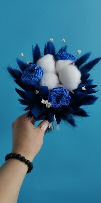Bouquet Compliment blue hydrangea