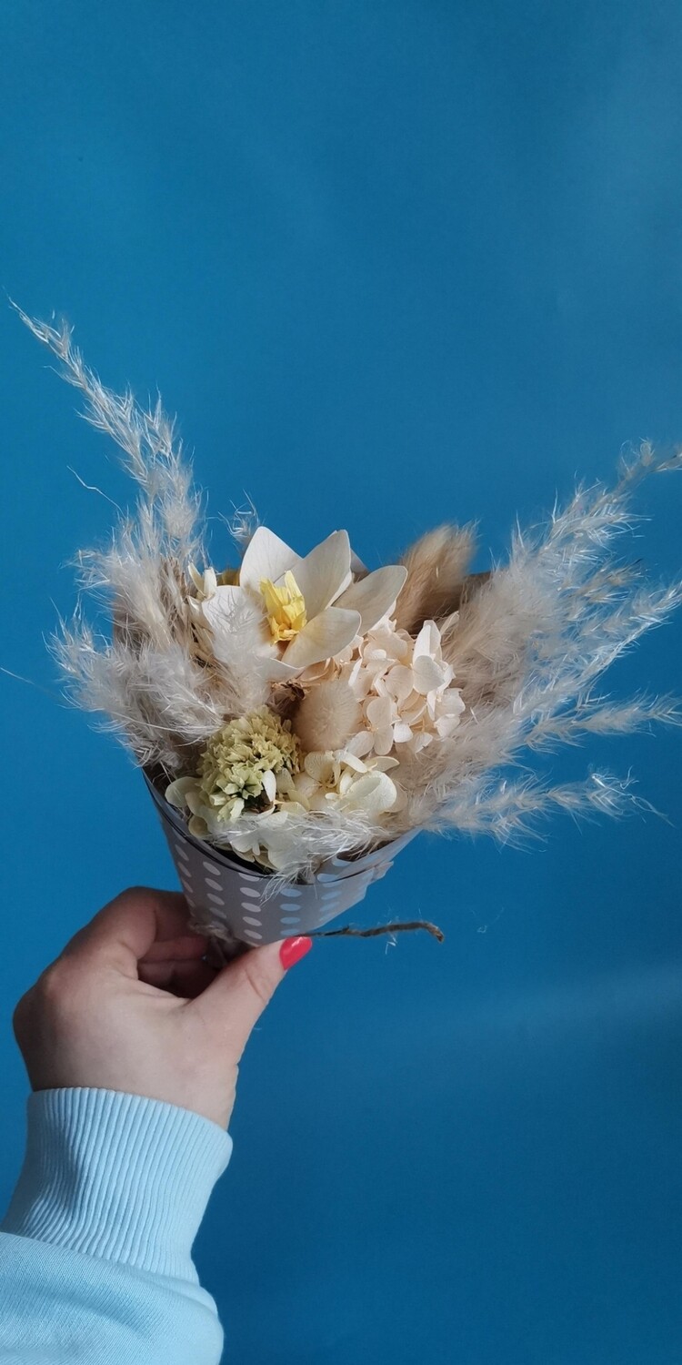 Dried flowers compliment bouquet # 2