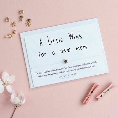 A Little Wish Bracelet Gift For A New Mum