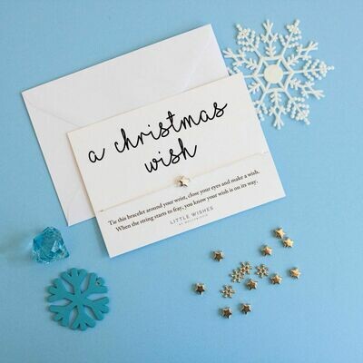 A Little Wish Bracelet Gift for Christmas
