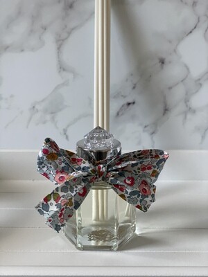 Wild Fig & Cassis inspired Hexagon Reed Diffuser Betsy Ann Pivoines Liberty Ribbon Glass 50ml