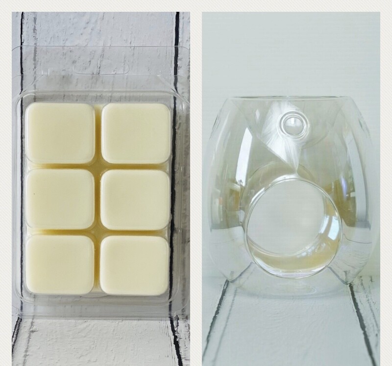 Wax Melt burner & 1 x clamshell