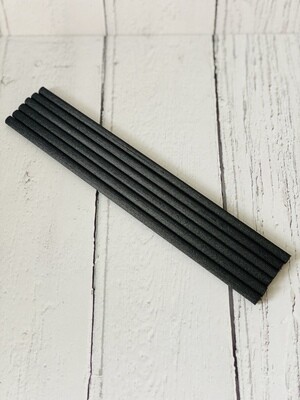 Extra thick Black Fibre replacement Reeds : short