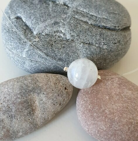 Tour de cou pierre de lune 10