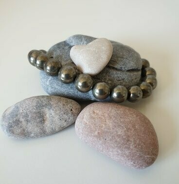 Bracelet pyrite 8