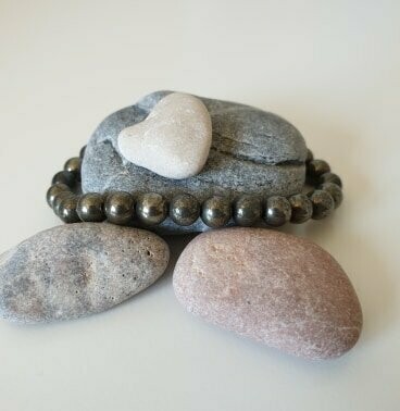 Bracelet pyrite 6