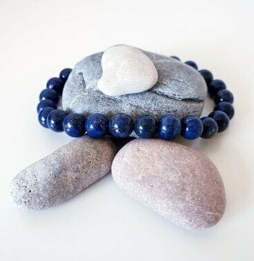 Bracelet lapis lazuli 8