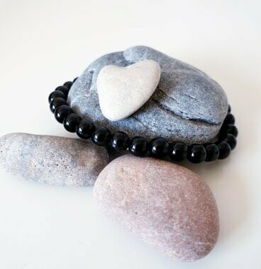 Bracelet tourmaline noire 6