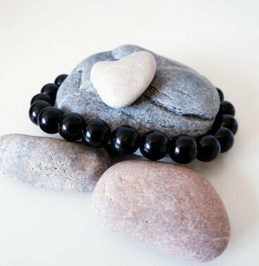 Bracelet tourmaline noire 8