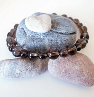 Bracelet quartz fume 6 et 8