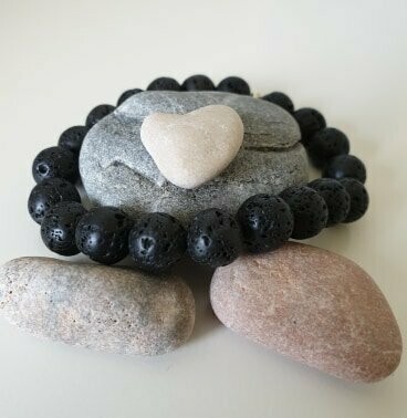 Bracelet pierre de lave 10 Bracelet pierre de lave 10