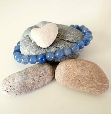 Bracelet aventurine bleue 6