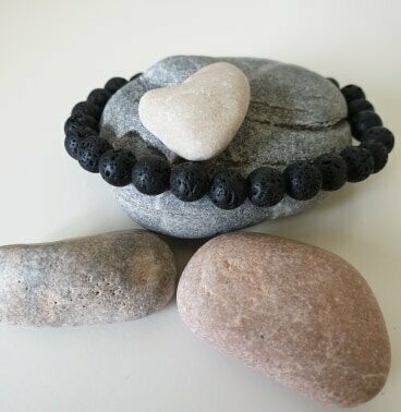 Bracelet pierre de lave 6