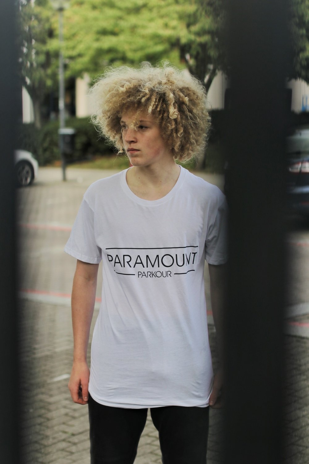 New Paramount long body tee