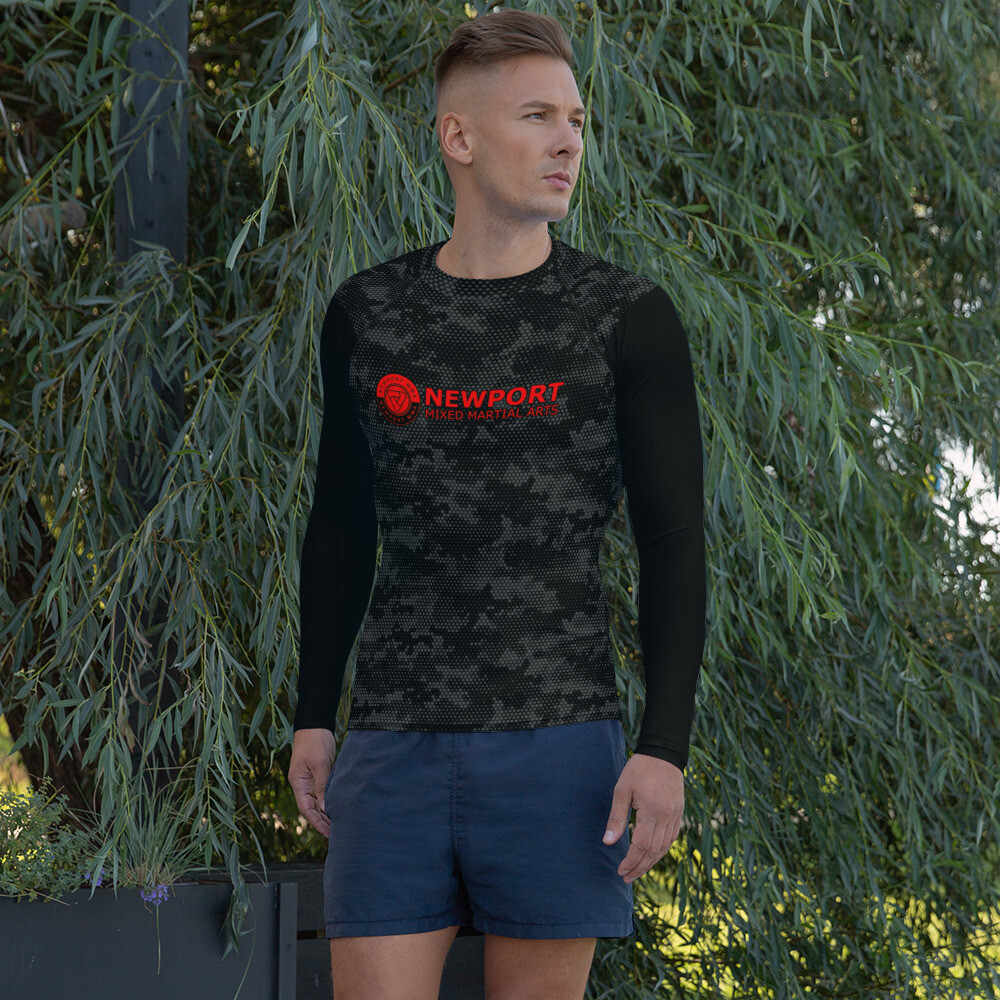 Black Sleeve Men&#39;s Rash Guard