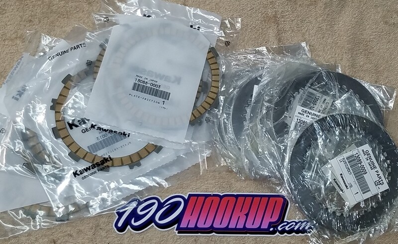 10こセット Kawasaki OEM ZX10 Clutch Kit 04-24