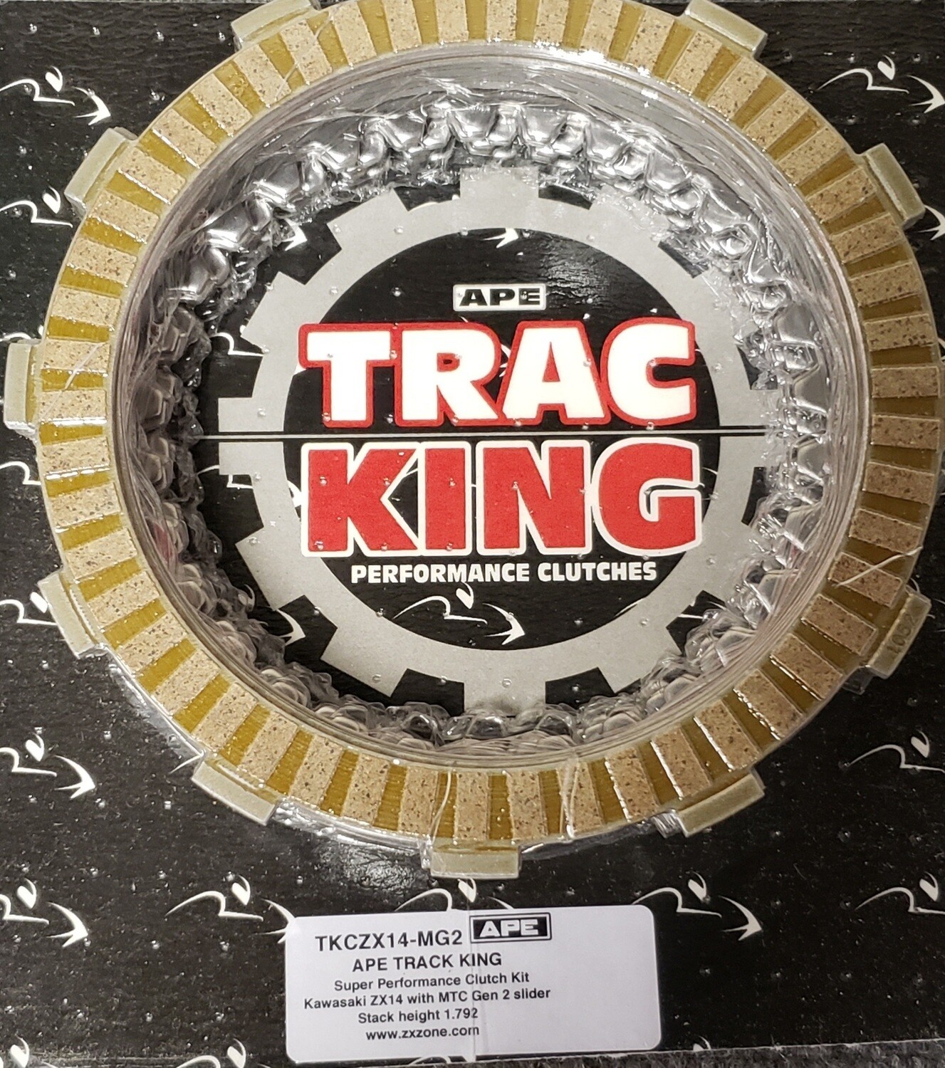 Trac King Clutch Plate Kit ZX14  MTC Genll
