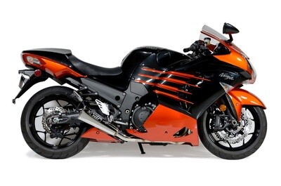 Brock&#39;s Alien Head 2 Full System 14&quot; Muffler ZX-14R (12-20)