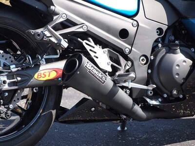 Brock's Alien Head 2 Full System Black 14" Muffler ZX-14R (12-20)