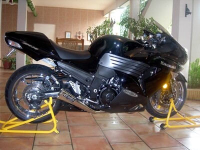 Brock's Alien Head Full System 14" Muffler ZX-14 (06-11)