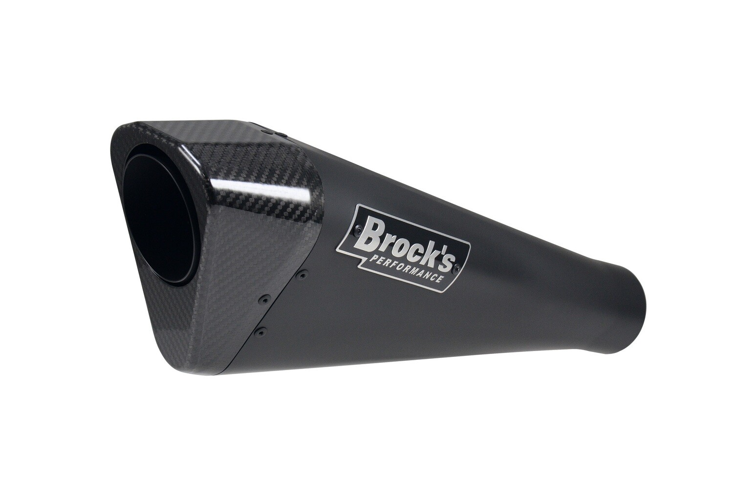 Brock's Penta-Carbon Full System 15" Muffler (Black) ZX-14 (06-11)
