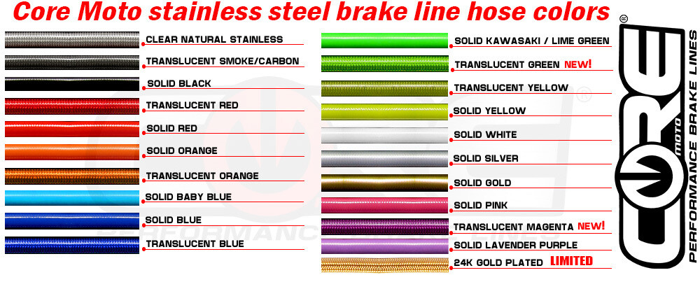 Custom Order Brake/Clutch lines