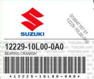 Suzuki OEM Main Bearings Hayabusa Gen3 (22-24) #1-3-5