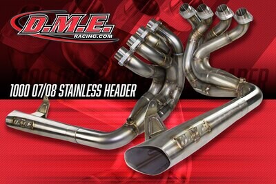 DME Stainless Steel Motorcycle Exhaust Systems